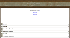 Desktop Screenshot of m.chiantigrill.com